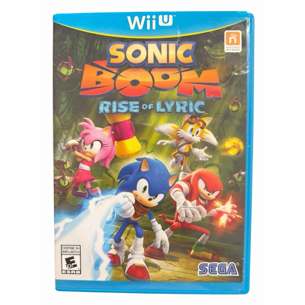 SEGA Sonic‎ Boom: Rise of Lyric Wii U Game